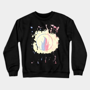 Watercolor Pyro logo Crewneck Sweatshirt